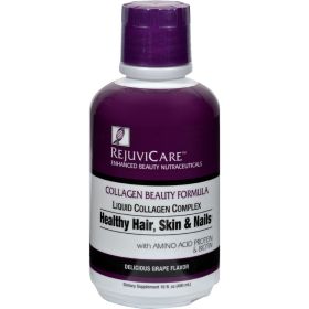 REJUVICARE Liquid Collagen Formula - Grape - 16 Fl Oz.#