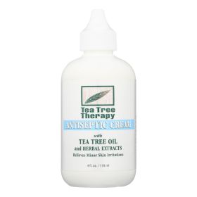 TEA TREE THERAPY  Antiseptic Cream - 4 Fl Oz