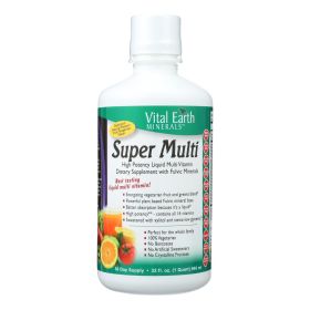 VITAL EARTH MINERALS Natural Super Multi Passion Fruit - 32 Fl Oz#