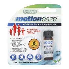 MOTIONEAZE Motion Sickness Relief - Case Of 6 - 2.5 Ml #