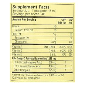 CHILDLIFE Essentials  Cod Liver Oil Strawberry - 8 Fl Oz #