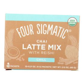 FOUR SIGMATIC - Chai Latte - Organic Turkey Tail And Reishi - 10 Ct #