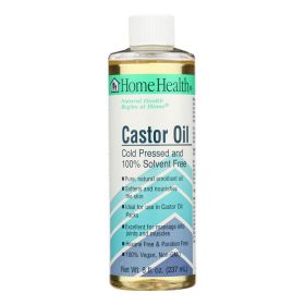 HOME HEALTH Castor Oil - 8 Oz #