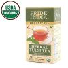 PRIDE OF INDIA Organic Tulsi Tea (Decaf) 25ct oz#