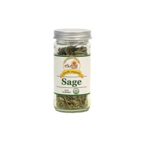 Sage , Rubbed, Organic* (size 12 ounces: 1.5 ounces)