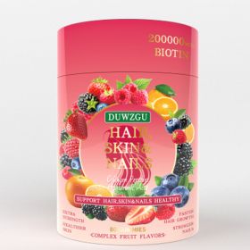 DUWZGU HAIR,SKIN AND NAIL JELLY (Option: Picture color-Eighty pieces)