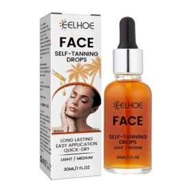 EELHOE Facial Tanning Oil  Essence For Achieving A Natural And Stylish Wheat Color Or Bronzed Skin Tone, Providing Hydration And Enhancing The Beauty (Option: 1pcs)