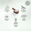 PRIDE OF INDIA Organic Himalayan White Salt by Pride Of India - 1lb - Rarest & Enriched W/84+ Natural Minerals- Low Sodium- Mineral Rich Nutrition #