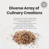 PRIDE OF INDIA Organic -Triple Omega Superseed Mix, Protein, Fiber, Calcium, Iron, Omega-3, Omega-6, Thiamin Rich w/Chia Flax & Sesame Seeds,#