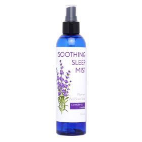 ORGANIC SOOTHING SLEEP MIST Vanilla And Lavender Soothing Pillow And Linen Sleep Spray. Pillow Mist Lavender Spray for Sleep. 8 ounces. (Scent: Vanilla & Lavender, size: 8 Ounce)